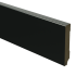 Sfeerplinten MDF Moderne plint 90x15 RAL 9005 + uitsparing