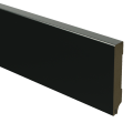 Sfeerplinten MDF Moderne plint 90x15 RAL 9005 + uitsparing