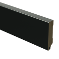 Sfeerplinten MDF Moderne plint 70x15 RAL 9005 + uitsparing