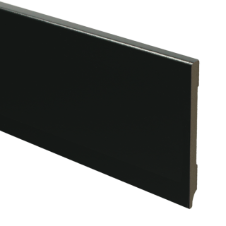 Sfeerplinten MDF Moderne plint 120x9 voorgelakt RAL 9005