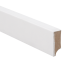 Budgetline MDF plint 40x15mm V313 wit gegrond recht