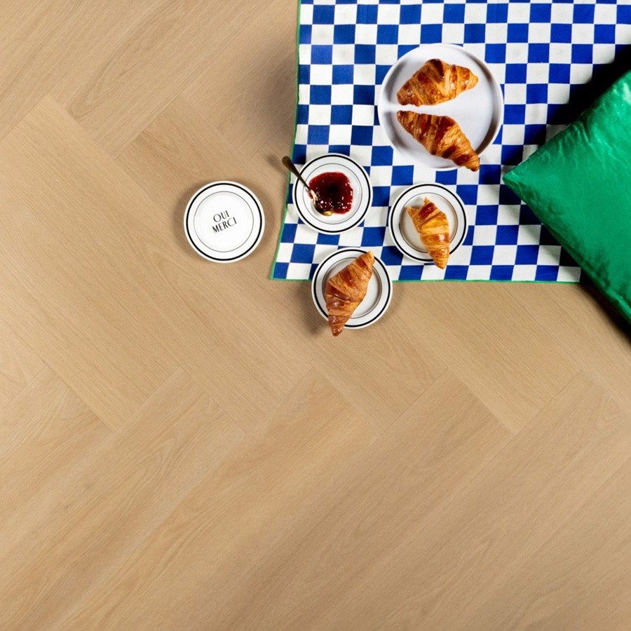 Douwes Dekker Ambitieus Brede Visgraat Klik croissant Ultra mat