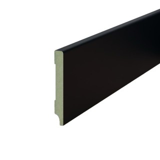 JOKA MDF Plint 15x70 RAL 9005 Zwart Voorgelakt