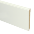 Sfeerplinten MDF Eigentijdse plint 120x12 wit voorgelakt RAL 9010