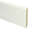 Sfeerplinten MDF Eigentijdse plint 120x12 wit voorgelakt RAL 9010