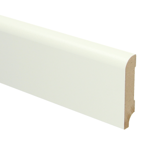 Sfeerplinten MDF Koloniale plint 70x15 wit voorgelakt RAL 9010