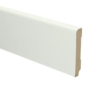 Sfeerplinten MDF Koloniale plint 90x15 wit voorgelakt RAL 9010