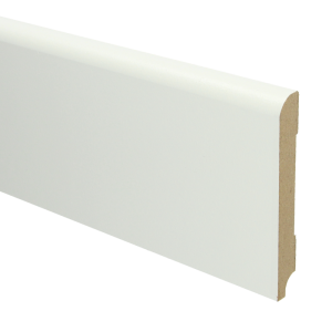 Sfeerplinten MDF Koloniale plint 120x15 wit voorgelakt RAL 9010