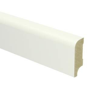 Sfeerplinten MDF Koloniale plint 58x22 wit voorgelakt RAL 9010