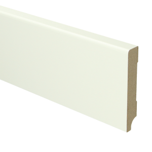 Sfeerplinten MDF Moderne plint 90x15 wit voorgelakt RAL 9010