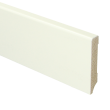 Sfeerplinten MDF Moderne plint 70x12 wit voorgelakt RAL 9010