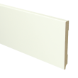 MDF Moderne plint 120x12 wit voorgelakt RAL 9010