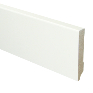 Sfeerplinten MDF Moderne plint 90x15 voorgelakt RAL 9016