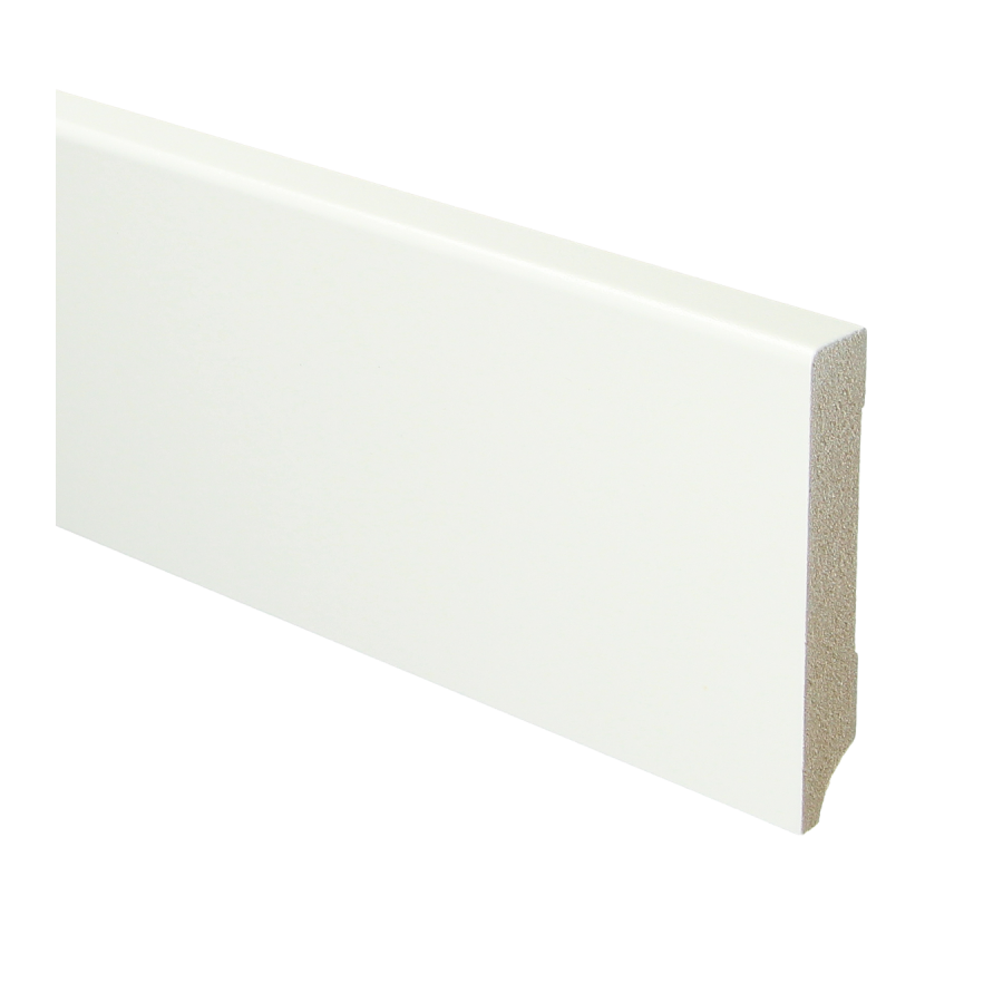 Sfeerplinten MDF Moderne plint 90x15 voorgelakt RAL 9016