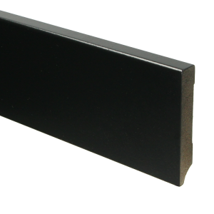 Sfeerplinten MDF Moderne plint 90x15 voorgelakt RAL 9005