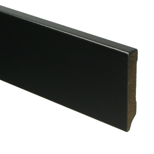 Sfeerplinten MDF Moderne plint 70x12 voorgelakt RAL 9005