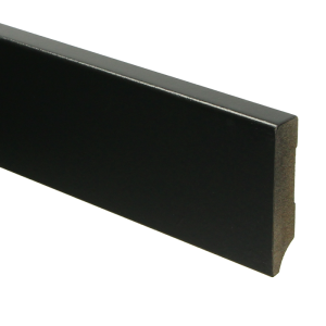 Sfeerplinten MDF Moderne plint 70x15 voorgelakt RAL 9005