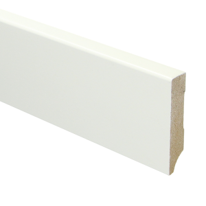 Sfeerplinten MDF Moderne plint 70x15 voorgelakt RAL 9016