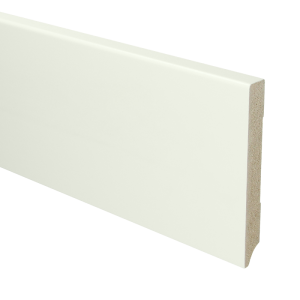 Sfeerplinten MDF Moderne plint 120x15 voorgelakt RAL 9016