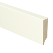 Sfeerplinten MDF Moderne plint 70x18 wit voorgelakt RAL 9010