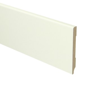 Sfeerplinten MDF Moderne plint 90x9 wit voorgelakt RAL 9010