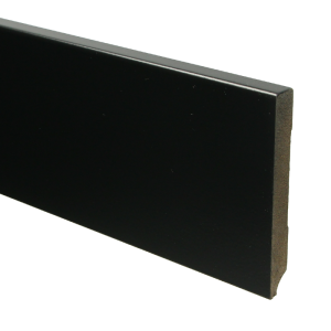 Sfeerplinten MDF Moderne plint 120x15 voorgelakt RAL 9005