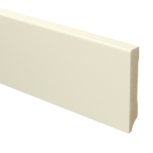 Sfeerplinten MDF Moderne plint 90x15 voorgelakt RAL 9001
