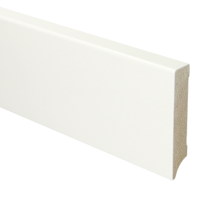 Sfeerplinten MDF Moderne plint 90x18 voorgelakt RAL 9016