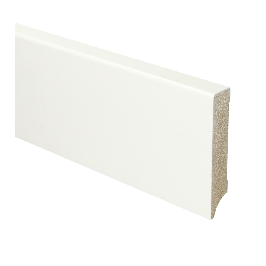 Sfeerplinten MDF Moderne plint 90x18 voorgelakt RAL 9016