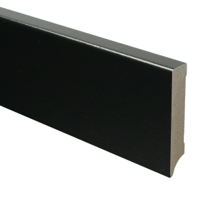 Sfeerplinten MDF Moderne plint 90x18 voorgelakt RAL 9005
