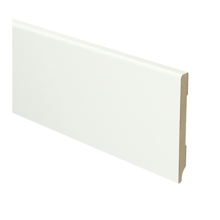 Sfeerplinten MDF Moderne plint 90x9 voorgelakt RAL 9016