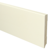 Sfeerplinten MDF Moderne plint 120x15 voorgelakt RAL 9001