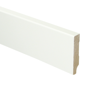 Sfeerplinten MDF Moderne plint 55x12 voorgelakt RAL 9016
