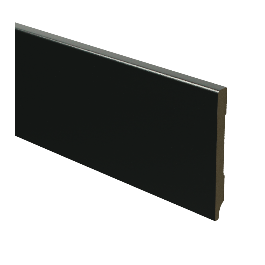 Sfeerplinten MDF Moderne plint 90x9 voorgelakt RAL 9005