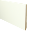 Sfeerplinten MDF Moderne plint 220x18 wit voorgelakt RAL 9010