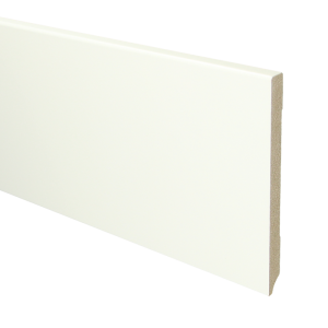 Sfeerplinten MDF Moderne plint 150x12 voorgelakt RAL 9016