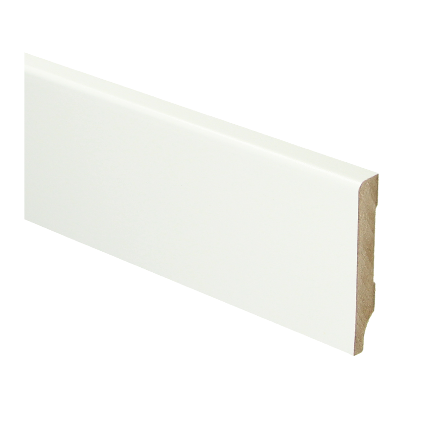 Sfeerplinten MDF Moderne plint 55x9 voorgelakt RAL 9016