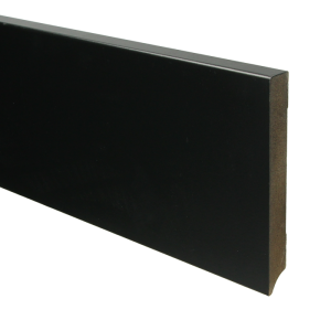 Sfeerplinten MDF Moderne plint 150x18 voorgelakt RAL 9005