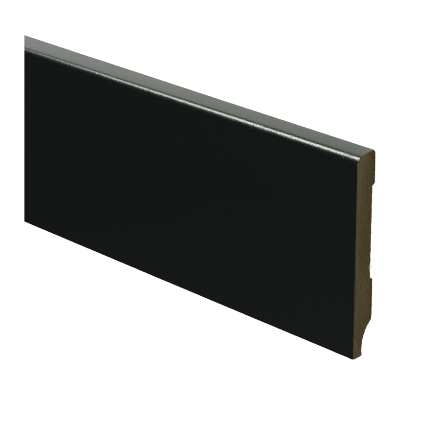 Sfeerplinten MDF Moderne plint 70x9 voorgelakt RAL 9005