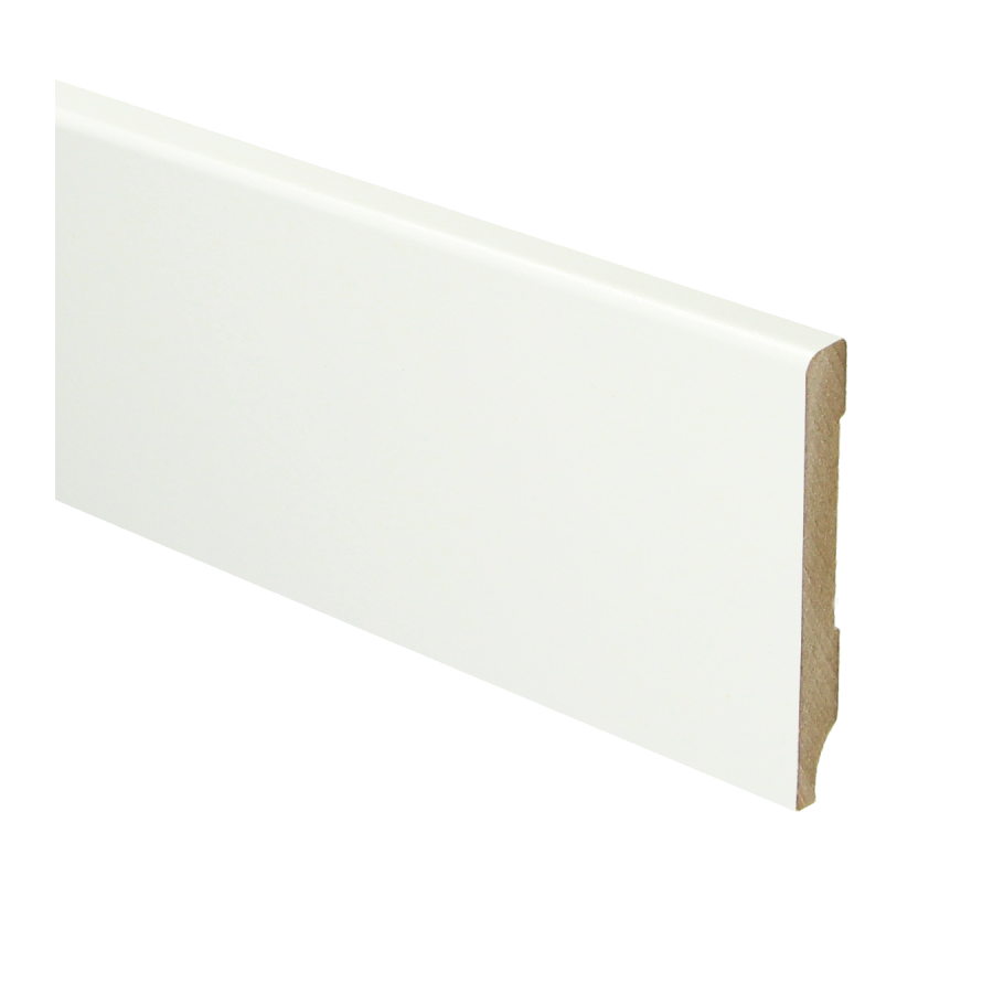 Sfeerplinten MDF Moderne plint 70x9 voorgelakt RAL 9016