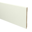 Sfeerplinten MDF Moderne plint 150x9 wit voorgelakt RAL 9010