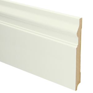 Sfeerplinten MDF Renaissance plint 190x18 wit voorgelakt RAL 9010