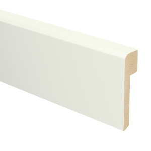 Sfeerplinten MDF Renovatieplint klassiek 85x22 voorgelakt RAL 9010