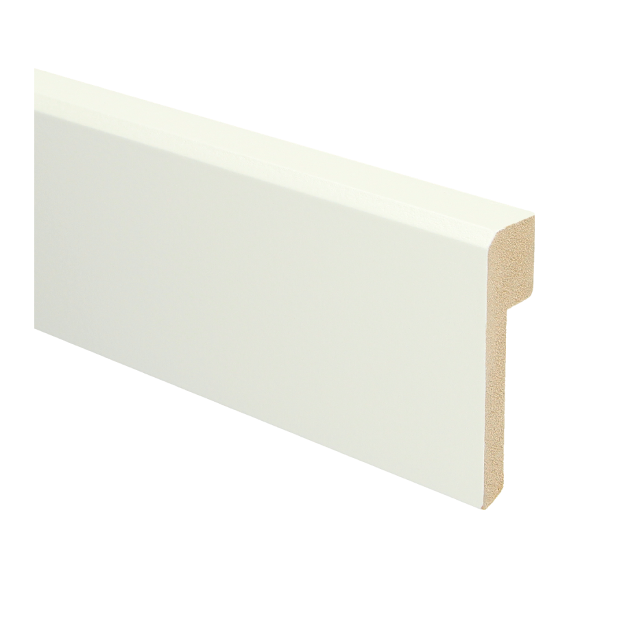 Sfeerplinten MDF Renovatieplint klassiek 85x22 voorgelakt RAL 9010