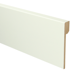 Sfeerplinten MDF Renovatieplint modern 120x18 voorgelakt RAL 9010