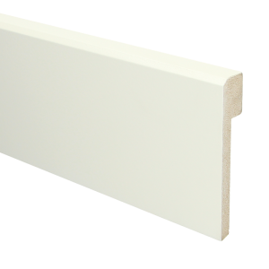 Sfeerplinten MDF Renovatieplint klassiek 120x22 voorgelakt RAL 9010