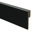 Sfeerplinten MDF Renovatieplint modern 90x18 voorgelakt RAL 9005