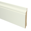 Sfeerplinten MDF Romantische plint 150x18 wit voorgelakt RAL 9010