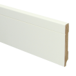 Sfeerplinten MDF Tijdloze plint 90x12 wit voorgelakt RAL 9010