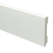 Sfeerplinten Watervaste kunststof Moderne plint 90x15 wit